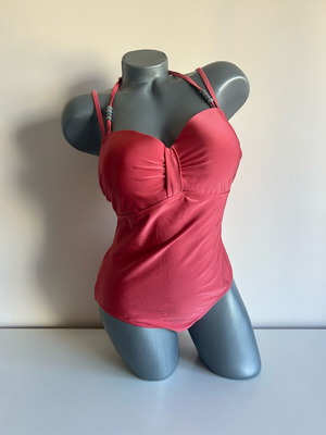 One-piece swimsuit new, sizes S, M, L, brown and red