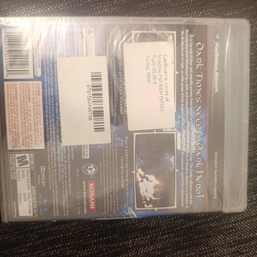 Castlevania Lords of Shadow PS3 game, sealed