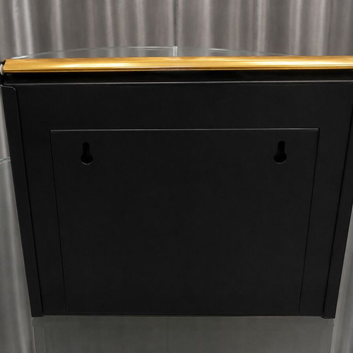 Toilet Paper Holder Scandinavian Luxury with Gold Details