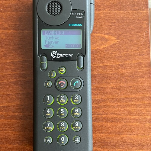 Siemens S6 used phone from 1998