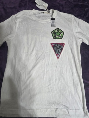 Diesel T-JUBIND-SLITS-E1 T-shirt, white, size L