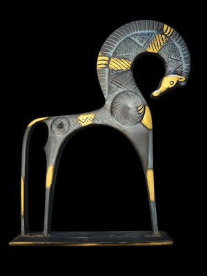 Μπρούτζινο διακοσμητικό καινούργιο με χειροποίητο σχέδιο