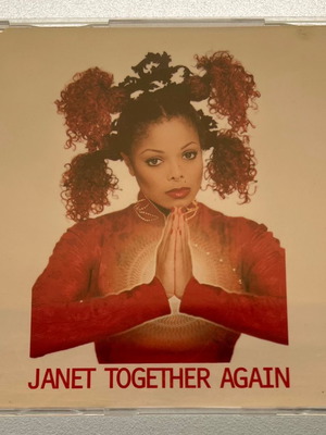 Janet Jackson Together Again 6-trk CD single used