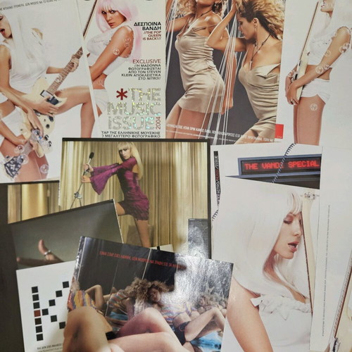 Despina Vandi Nitro 2004 magazine scraps used