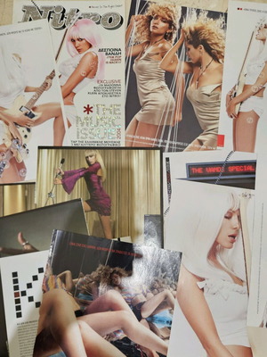Despina Vandi Nitro 2004 magazine scraps used