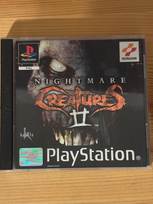 Nightmare Creatures II PlayStation 1 употребявана пълна с английско меню