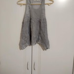 Abercrombie & Fitch sleeveless top M like new, grey
