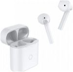 QCY T7 Earbud Bluetooth Handsfree Ακουστικά με Θήκη Φόρτισης Λευκά