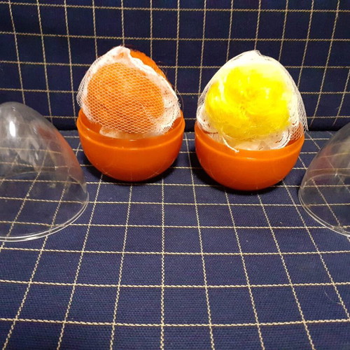 Small dolls in egg new