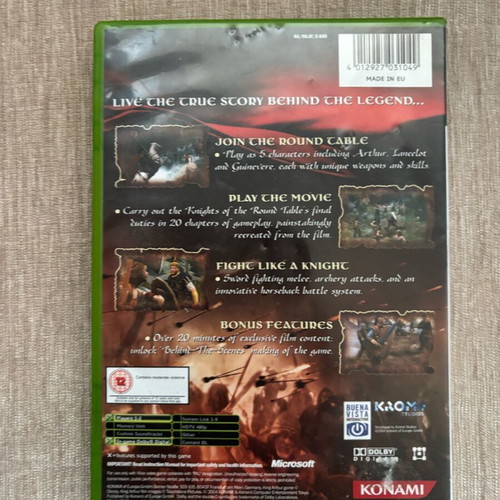 King Arthur Xbox Original used English complete