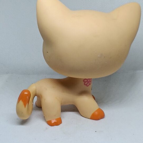 Littlest Pet Shop Jumbo Shorthair Cat Rainbow figure like new