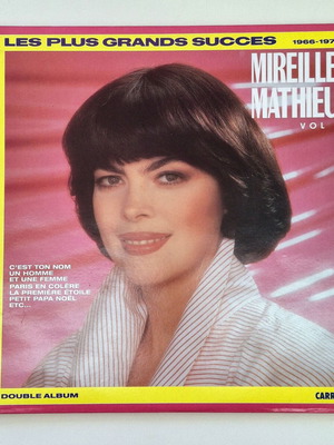 Mireille Mathieu double vinyl record like new, Pop, VOL 1 1966-70