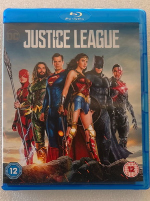 Justice League Blu-Ray disc used, no Greek subtitles