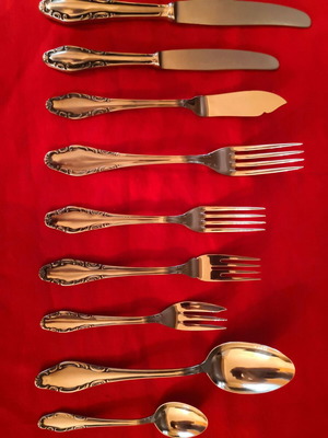 Jäger Solingen Vintage Cutlery Set like new, 114 pieces, Germany