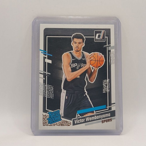 Victor Wembanyama 2023-24 Panini Donruss Basketball Rated Rookie Card new