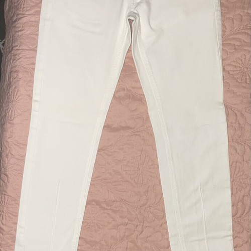 Terranova white women's skinny fit jeans like new, size L