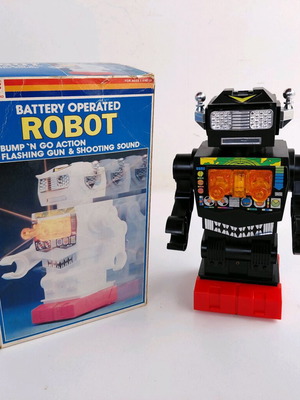 Besford Robot καινούργιο από δεκαετία 70'-80', λειτουργικό ήχους και φώτα