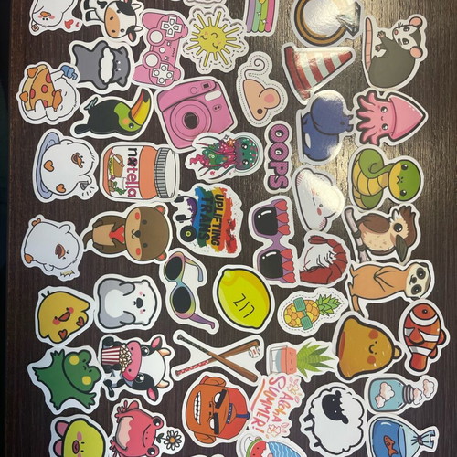 Stickers like new, pack of 50