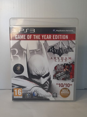 Batman Arkham City Game of the Year Edition PS3 like new