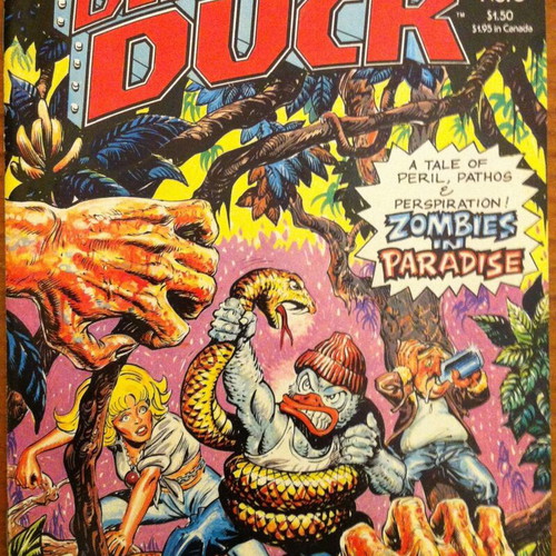 Destroyer Duck comic pack issues 1-7 used, ECLIPSE COMICS