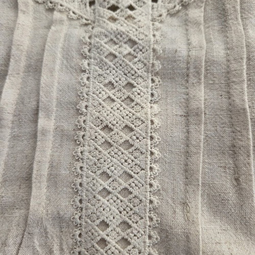Blouse S-M new, beige viscose linen with adjustable straps
