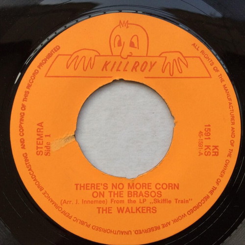 The Walkers There's No More Corn On The Brasos vinyl record like new, folk