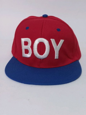 Boy hat new, blue and red, one size