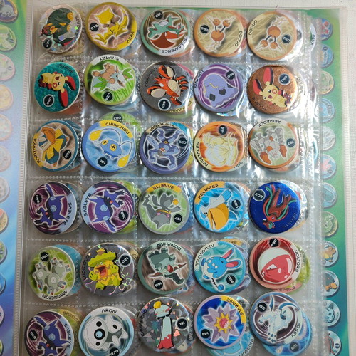 Pokemon pickers used, pack of 135 pieces