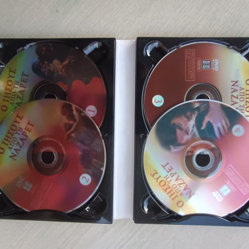 Jesus of Nazareth DVD collector's edition new, 4 discs