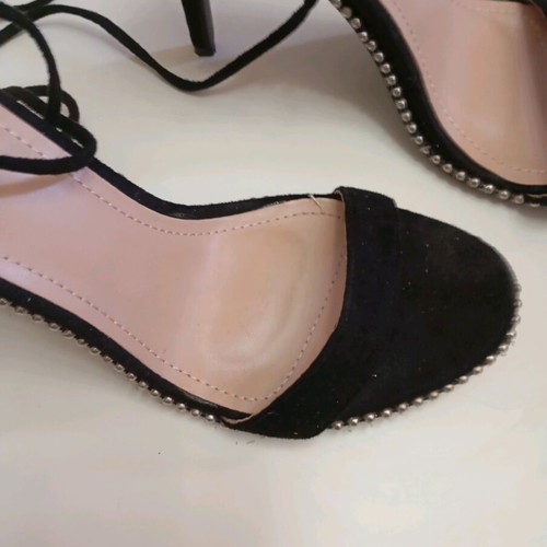 Black sandals size 41 new