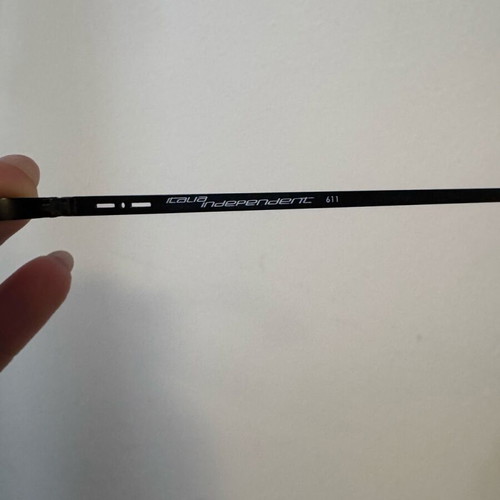 Metal black sunglasses used
