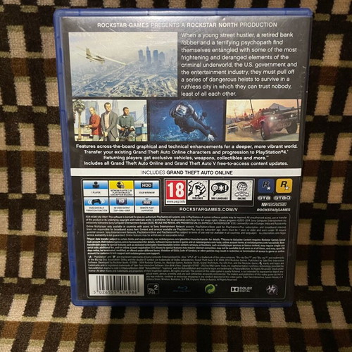 Grand Theft Auto 5 for Sony in like new condition