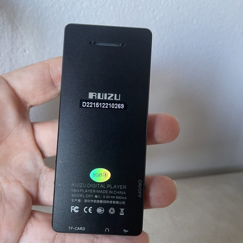 Ruizu D51 Aesthetic Edition MP3 MP4 Player Bluetooth 8GB