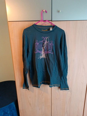 Wrangler long-sleeve T-shirt used, size L, multicolor