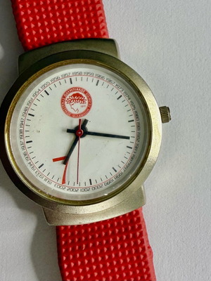 Olympiacos watch used, 2002 collectible edition