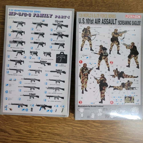 Modeling 2 packs soldiers and weapons new