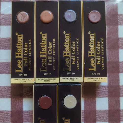 Lee Hatton full color lipstick new, pack of 6
