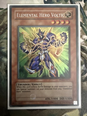Elemental Hero Voltic κάρτα Yu-Gi-Oh! καινούργια