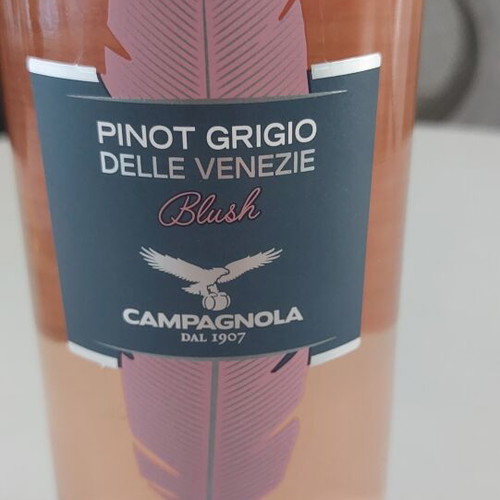 Campagnola Pinot Grigio delle Venezie DOC Blush Italian Rosé Wine 750ml sealed