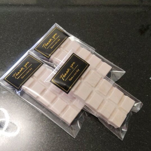 Handmade wax melt bar with tsoureki chestnut scent new