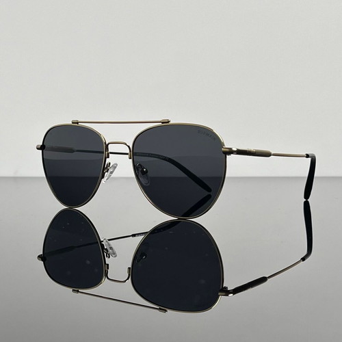 Bormain Luciano sunglasses new, polarized, gold and silver