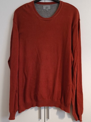 M&S Men's sweatshirt brick color size XXXL new