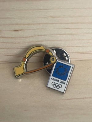 Athens 2004 Olympic Games Collectible Pin Archery Theme like new