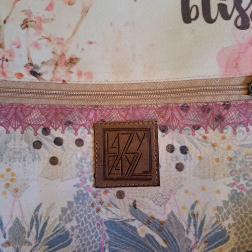 LazyDayz fabric backpack like new, multicolor