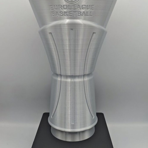 3D Printed Euroleague Olympiacos Trophy Athens 2026 Silk PLA