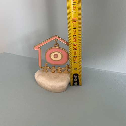 Decorative eye four-member family like new