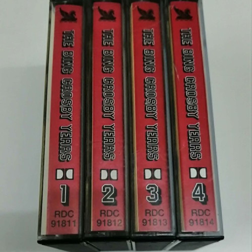 The Bing Crosby Years cassette set like new, classical music
