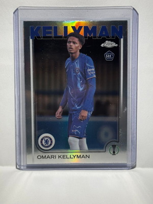 Κάρτα 2024-25 Topps Chrome UCC Omari Kellyman #106 Rookie καινούργια