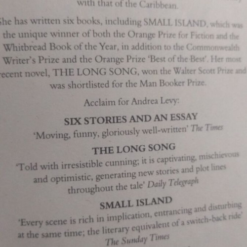 Small Island by Andrea Levy like new, English