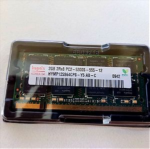 Hynix 2GB DDR2 RAM 200-pin SO-DIMM 2Rx8 PC2-5300S